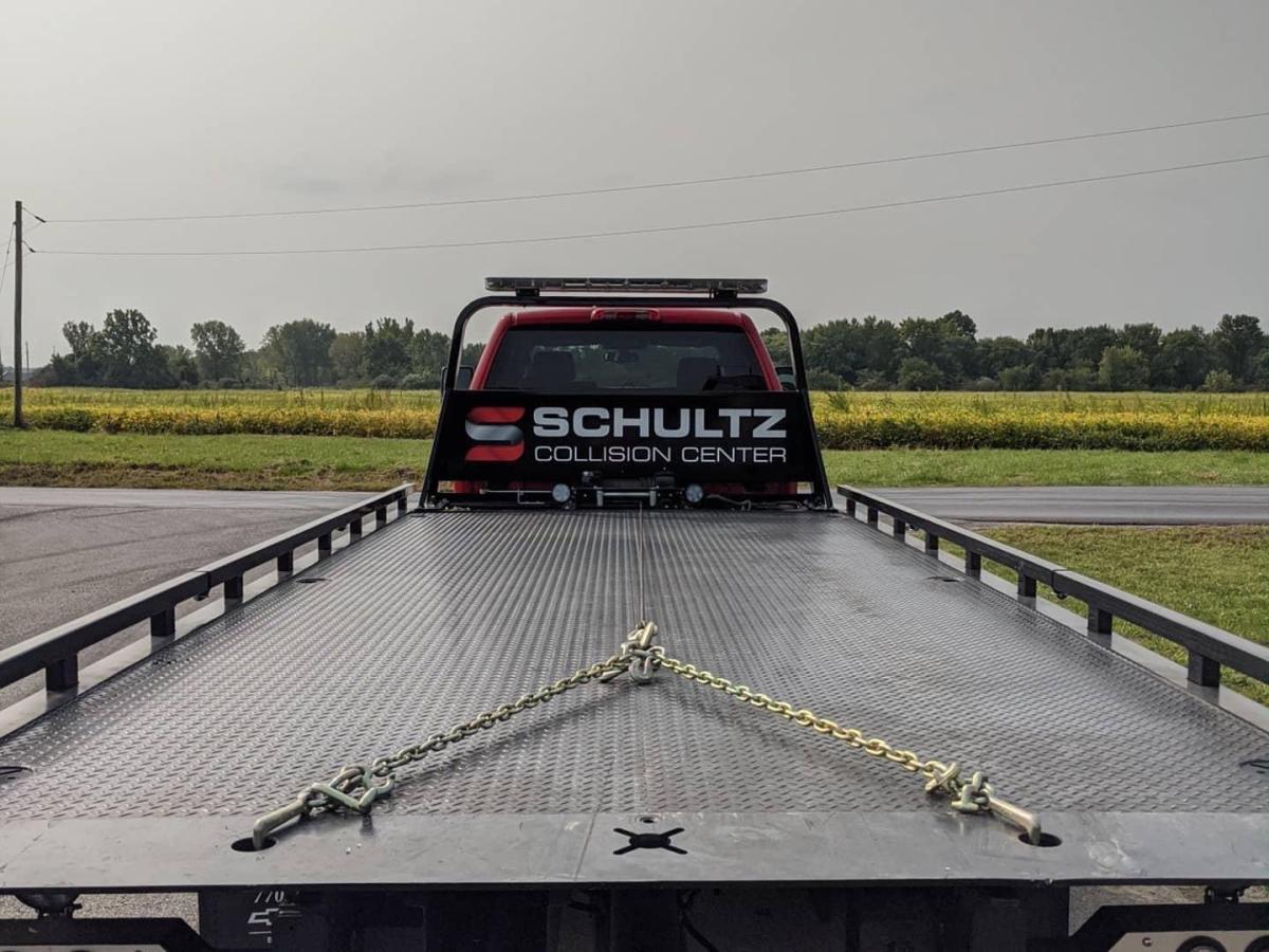 Schultz Flatbed Tow Truck